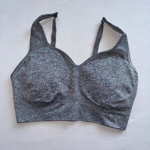 Gray Puma Sports Bra